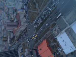 View from the Sky Lounge (spot the crazy policeman)