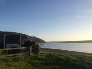 Peaceful camping spot